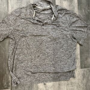 Reel Legends Gray Polo - Performance Material